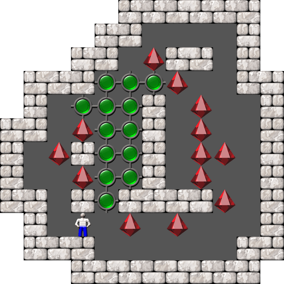 Sokoban Chuchubi 12 level 13